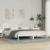 Cadru de pat cu headboard Alb 180 x 200 cm Lemn de pin masiv GartenMobel Dekor