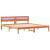 Cadru de pat Maroniu cerat 180 x 200 cm Lemn de pin masiv GartenMobel Dekor