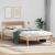 Cadru de pat cu headboard Maro 90 x 190 cm Lemn de pin masiv GartenMobel Dekor