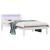 Cadru de pat cu headboard Alb 90 x 190 cm Lemn de pin masiv GartenMobel Dekor