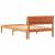 Cadru de pat Maroniu cerat 90 x 190 cm Lemn de pin masiv GartenMobel Dekor