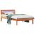 Cadru de pat Maroniu cerat 90 x 190 cm Lemn de pin masiv GartenMobel Dekor
