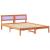 Cadru de pat Maroniu cerat 140 x 200 cm Lemn de pin masiv GartenMobel Dekor
