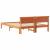 Cadru de pat Maroniu cerat 140 x 200 cm Lemn de pin masiv GartenMobel Dekor