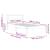 Cadru de pat cu headboard Maro 100 x 200 cm Lemn de pin masiv GartenMobel Dekor