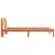 Cadru de pat Maroniu cerat 100 x 200 cm Lemn de pin masiv GartenMobel Dekor