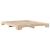 Cadru de pat natural 200 x 200 cm Lemn de pin masiv GartenMobel Dekor