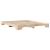 Cadru de pat natural 200 x 200 cm Lemn de pin masiv GartenMobel Dekor