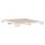 Cadru de pat Alb 200 x 200 cm Lemn de pin masiv GartenMobel Dekor