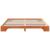 Cadru de pat Maroniu cerat 200 x 200 cm Lemn de pin masiv GartenMobel Dekor