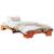 Cadru de pat Maroniu cerat 100 x 200 cm Lemn de pin masiv GartenMobel Dekor