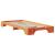 Cadru de pat Maroniu cerat 90 x 200 cm Lemn de pin masiv GartenMobel Dekor