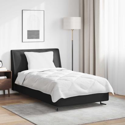 Pilotă cu pernă 2 pcs Alb Microfibră GartenMobel Dekor