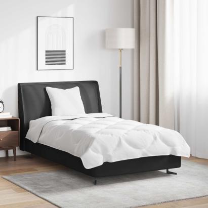 Set de Pături cu pernă 2 pcs Alb Microfibră GartenMobel Dekor