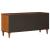 Cabinet TV castan 100 x 33,5 x 46 cm Lemn de mango solid GartenMobel Dekor