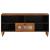 Cabinet TV castan 100 x 33,5 x 46 cm Lemn de mango solid GartenMobel Dekor