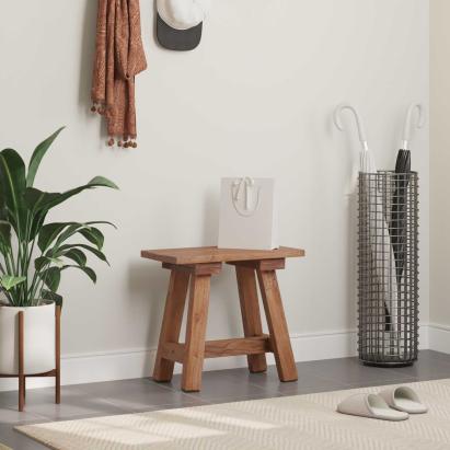 bancă natural 50 x 26 x 45 cm Lemn de mahon GartenMobel Dekor