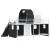 Alb și negru 100 x 201 cm GartenMobel Dekor