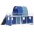 Alb și albastru 90 x 201 cm GartenMobel Dekor