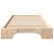 Cadru de pat Maro 100 x 210 cm Lemn de pin masiv GartenMobel Dekor