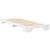 Cadru de pat Alb 100 x 210 cm Lemn de pin masiv GartenMobel Dekor