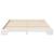 Cadru de pat Alb 200 x 220 cm Lemn de pin masiv GartenMobel Dekor