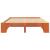 Cadru de pat Maroniu cerat 160 x 200 cm Lemn de pin masiv GartenMobel Dekor