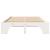 Cadru de pat Alb 140 x 190 cm Lemn de pin masiv GartenMobel Dekor