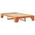 Cadru de pat Maroniu cerat 140 x 190 cm Lemn de pin masiv GartenMobel Dekor