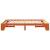 Cadru de pat Maroniu cerat 140 x 190 cm Lemn de pin masiv GartenMobel Dekor