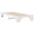 Cadru de pat Alb 100 x 200 cm Lemn de pin masiv GartenMobel Dekor