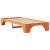 Cadru de pat Maroniu cerat 100 x 200 cm Lemn de pin masiv GartenMobel Dekor