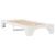 Cadru de pat Alb 80 x 200 cm Lemn de pin masiv GartenMobel Dekor