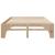 Cadru de pat Maro 150 x 200 cm Lemn de pin masiv GartenMobel Dekor