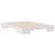 Cadru de pat de podea Alb 150 x 200 cm Lemn masiv de pin GartenMobel Dekor