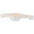 Cadru de pat de podea Alb 120 x 200 cm Lemn masiv de pin GartenMobel Dekor