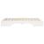 Cadru de pat de podea Alb 120 x 200 cm Lemn masiv de pin GartenMobel Dekor