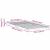 Cadru de pat de podea Alb 90 x 190 cm Lemn masiv de pin GartenMobel Dekor