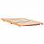 Cadru de pat de podea Maro ceruit 90 x 190 cm Lemn masiv de pin GartenMobel Dekor
