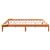 Cadru de pat Maroniu cerat 200 x 200 cm Lemn de pin masiv GartenMobel Dekor