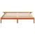 Cadru de pat Maroniu cerat 200 x 200 cm Lemn de pin masiv GartenMobel Dekor