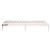 Cadru de pat Alb 100 x 200 cm Lemn de pin masiv GartenMobel Dekor