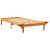 Cadru de pat Maroniu cerat 100 x 200 cm Lemn de pin masiv GartenMobel Dekor