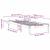 Cadru de pat Alb 90 x 190 cm Lemn de pin masiv GartenMobel Dekor