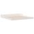 Cadru de pat Alb 200 x 200 cm Lemn de pin masiv GartenMobel Dekor
