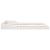 Cadru de pat Alb 150 x 200 cm Lemn de pin masiv GartenMobel Dekor