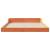 Cadru de pat Maroniu cerat 135 x 190 cm Lemn de pin masiv GartenMobel Dekor