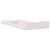 Cadru de pat Alb 90 x 200 cm Lemn de pin masiv GartenMobel Dekor