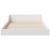 Cadru de pat Alb 90 x 200 cm Lemn de pin masiv GartenMobel Dekor