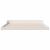 Cadru de pat Alb 200 x 210 cm Lemn de pin masiv GartenMobel Dekor